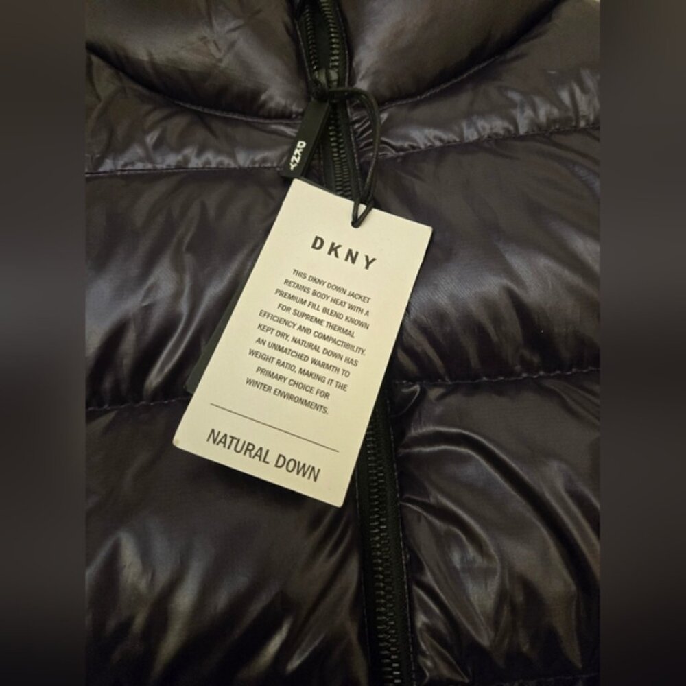 Dkny Natural Down Puffer Jacket - Medium - image 6